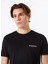 Siyah Erkek Bisiklet Yaka T-Shirt D4SM-TST3294 1