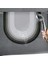 Şık Tasarım Su Emici Banyo Lavabo Tuvalet Kaymaz Tabanlı Oval Paspas 38X58 cm Yazısız Model M-60 3
