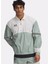 Yeşil Erkek Fermuarlı Loose Fit Düz Sweatshirt 1387923-348 Ua M's 96 Terrace Drill 1