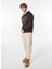 Kahve Erkek Kapüşon Loose Fit Baskılı Sweatshirt M4WM-SWT-1515 3
