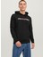 Siyah Erkek Kapüşon Regular Fit Sweatshirt Jjecorp Old Logo Sweat Hood Noos 1