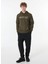 Haki Erkek Kapüşon Relaxed Baskılı Sweatshirt M4WM-SWT-1980 3