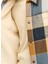Krem Erkek Düz Normal Düz Gömlek TB0A6UX2EI21_SHERPA Lined Plaid Ove 3
