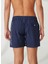 Lacivert Erkek Bağlamalı Bel Şort New Swımm Boxer 5