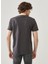 O Yaka Antrasit Erkek T-Shirt Lweight Ss Xm Wobbly Logo Cneck Tee 5