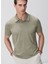 Haki Erkek Slim Fit T-Shirt 1094086 2