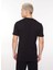 Bisiklet Yaka Siyah Erkek T-Shirt UMA23007TS 4