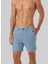 Normal Bel Standart Mavi Erkek Bermuda Şort Mr Tanger Shorts 2