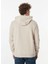 Bej Erkek Kapüşon Relaxed Baskılı Sweatshirt M4WM-SWT-1980 5