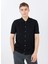Gmg Fırenze Siyah Erkek Slim Fit Gömlek GU25MSS02001 3