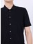Gmg Fırenze Siyah Erkek Slim Fit Gömlek GU25MSS02001 4