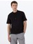 Siyah Erkek Relaxed T-Shirt 50535499_DEBOSTAC 10261766 01 1