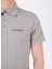 D4SM-TST3247 Gri Basic Düz Erkek Polo T-Shirt 4
