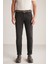 Slim Fit Siyah Denim Pantolon 2