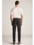 Slim Fit Siyah Denim Pantolon 5