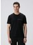 Siyah Erkek Slim Fit T-Shirt 1094079 1
