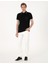 Ekru Slim Fit Jean Pantolon 1