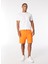 Turuncu Erkek Normal Sweat Şort AMBURGOPC046-_BERMUDA Uomo 2