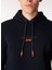 Lacivert Erkek Kapüşon Relaxed Baskılı Sweatshirt C4WM-SWT4242 4