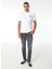 Beyaz Erkek Slim Fit Polo T-Shirt 76OAGG17 3