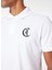 Beyaz Erkek Slim Fit Polo T-Shirt 76OAGG17 4