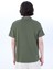 Haki Erkek Relaxed %100 Pamuk Polo T-Shirt J4SM-TST7232 4