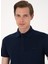 Lacivert Erkek Slim Fit Polo T-Shirt Parıs 2