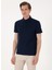 Lacivert Erkek Slim Fit Polo T-Shirt Parıs 3