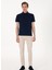 Lacivert Erkek Slim Fit Polo T-Shirt Parıs 4