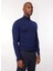 Yarım Balıkçı Yaka Slim Fit Koyu Mavi Erkek Kazak A274A07EMP- 2