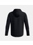 Erkek Ua Unstoppable Fleece Grid Tam Fermuarlı Sweatshirt 1386543-001 5