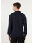 Lacivert Erkek Polo Basic Düz Kazak MML4WM-KZK9510 5