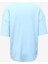 Bisiklet Yaka Mavi Erkek T-Shirt UMA23004TS 2