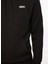 Siyah Erkek Kapüşon Yaka Basic Sweatshirt D3WM-SWT27 4
