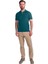 Erkek Merserize Plaket Şeritli Polo Yaka Pike T-Shirt 2