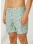 Yeşil Erkek Slim Fit Şort Mr Porto Fino 3