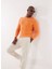 Bisiklet Yaka Slim Fit Kiremit Erkek Kazak A274S36COLD- 1
