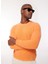 Bisiklet Yaka Slim Fit Kiremit Erkek Kazak A274S36COLD- 3