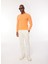 Bisiklet Yaka Slim Fit Kiremit Erkek Kazak A274S36COLD- 4