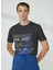 Bisiklet Yaka Düz Siyah Erkek T-Shirt Rıg T-Shırt 1