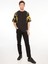 Bisiklet Yaka Siyah Erkek T-Shirt 75GAH619JS218G89 3