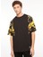 Bisiklet Yaka Siyah Erkek T-Shirt 75GAH619JS218G89 4