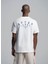 Bisiklet Yaka Beyaz Erkek T-Shirt MYSENJS11/S2-_T-SHIRT Uomo 2