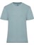 Mavi Slim Fit Desenli 100% Pamuk Bisiklet Yaka Tişört 1