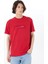 Kırmızı Erkek Relaxed Baskılı T-Shirt M5SM-TST1290 1