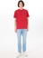 Kırmızı Erkek Relaxed Baskılı T-Shirt M5SM-TST1290 2