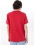 Kırmızı Erkek Relaxed Baskılı T-Shirt M5SM-TST1290 5