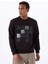 Gmg Fırenze Siyah Erkek Bisiklet Regular Fit Sweatshirt GU25MSS08022 1