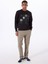 Gmg Fırenze Siyah Erkek Bisiklet Regular Fit Sweatshirt GU25MSS08022 3