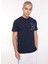 Bisiklet Yaka Saks Erkek T-Shirt UMA23010TS 1